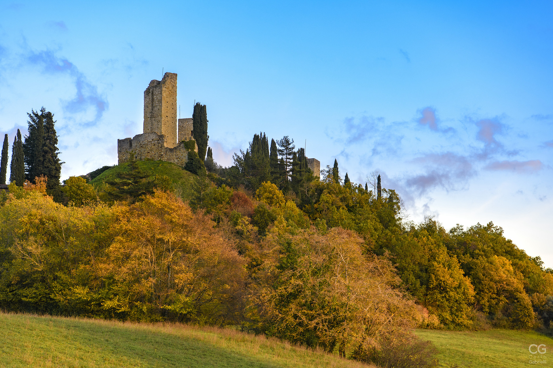 The Romena Castle