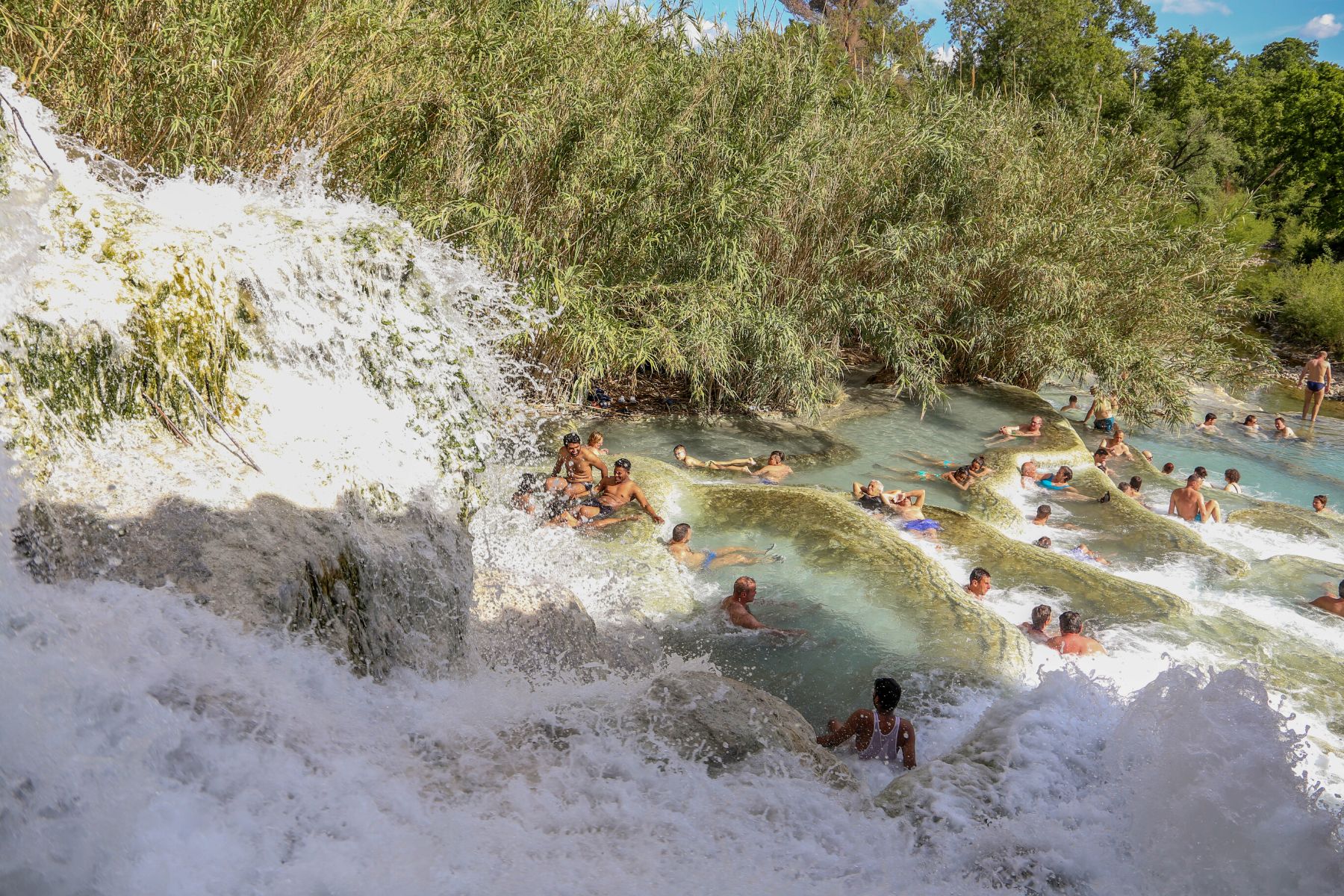 Natural thermal baths of Saturnia