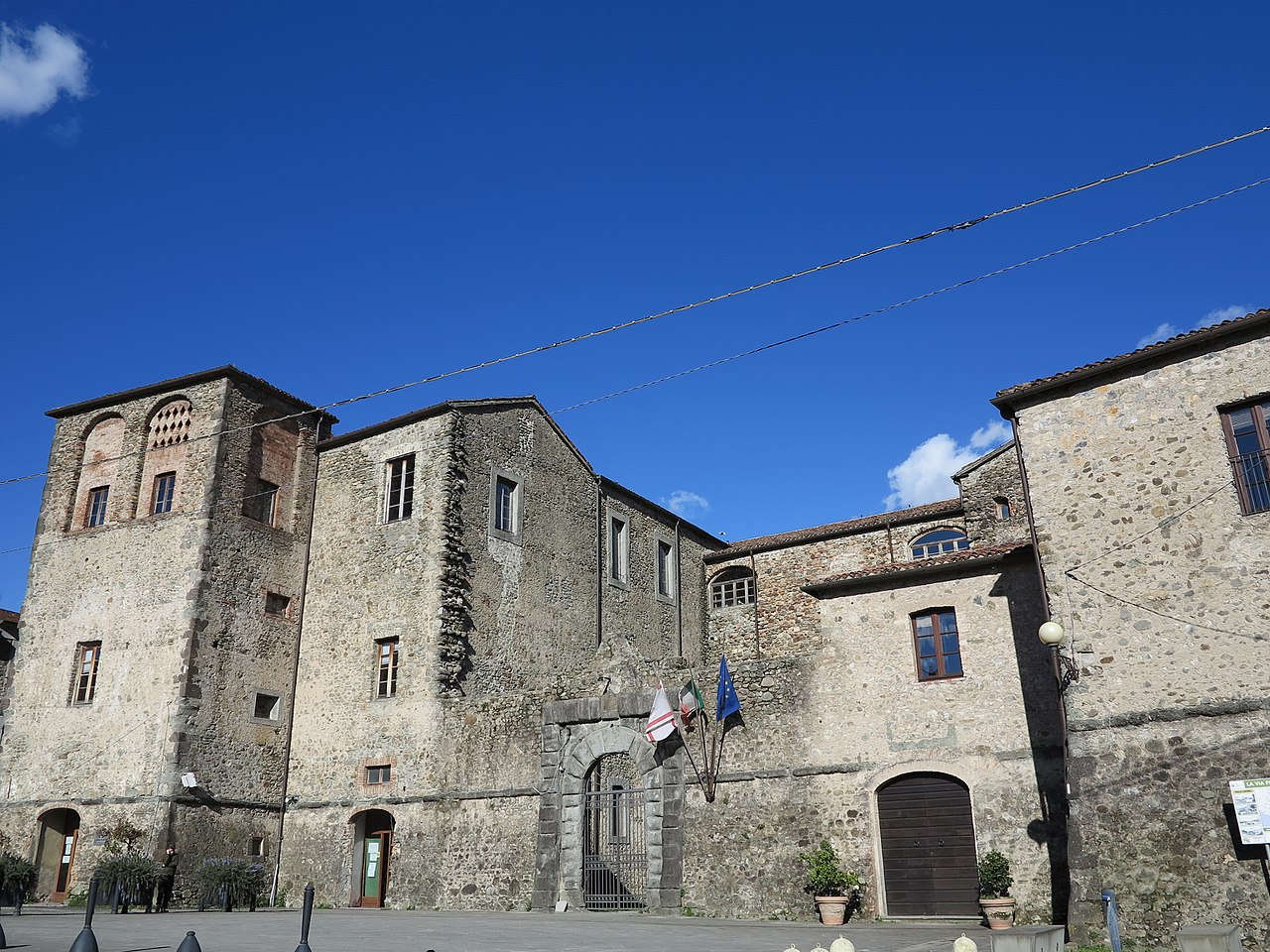 Die Burg Malaspina von Terrarossa