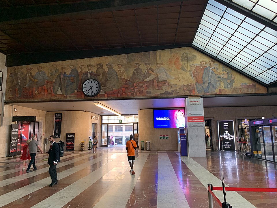 Hall of the Santa Maria Novella Railway Station