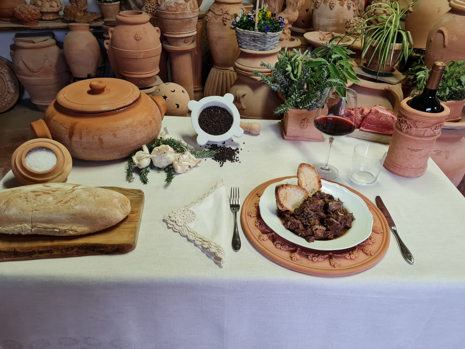 Peposo, typical Tuscan dish