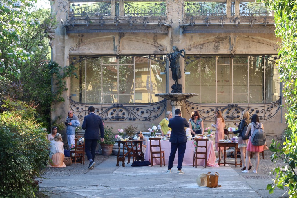 Tea party organized by @ItalianEye – Villa Masini