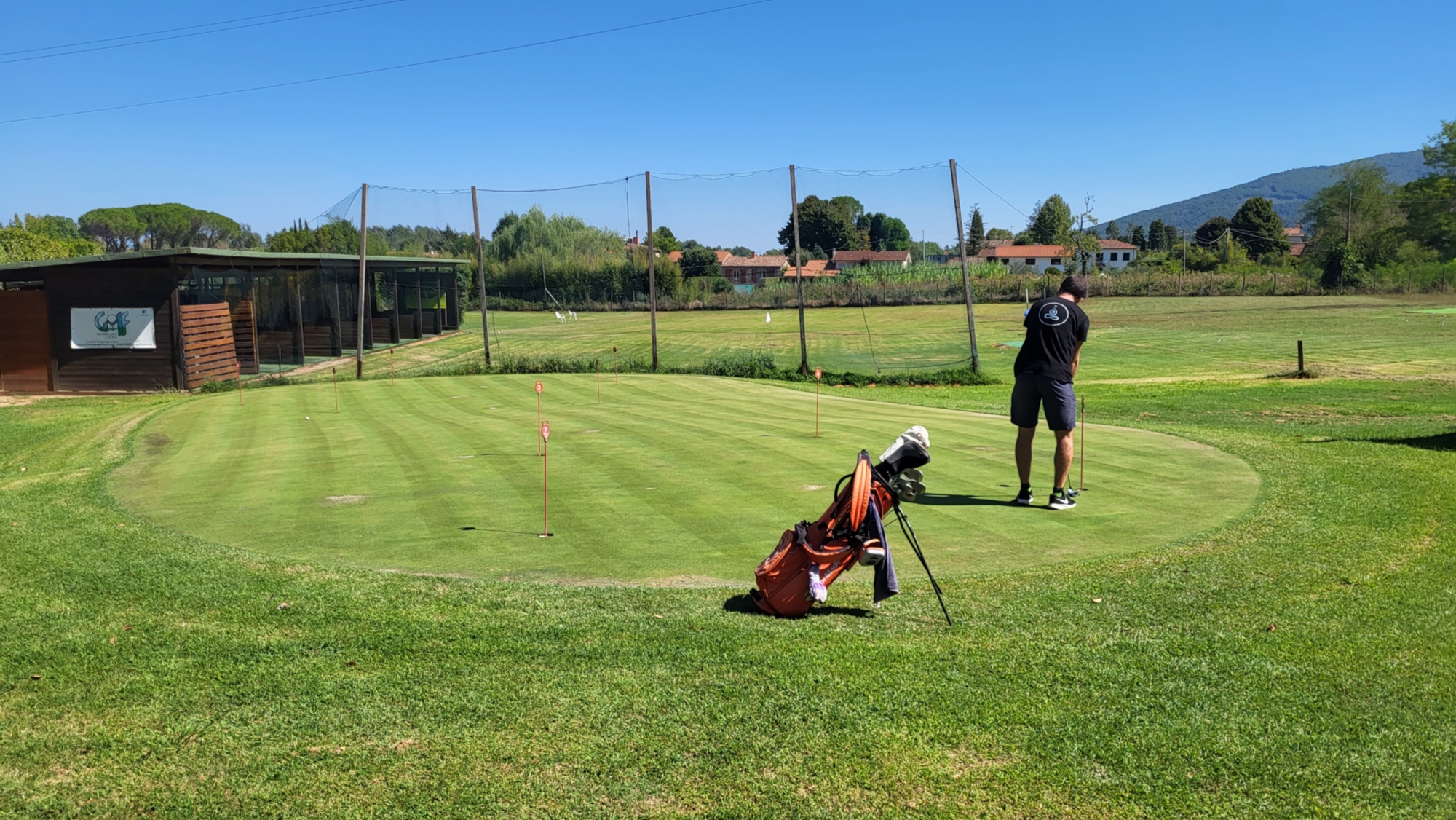 A day on the golf courses in Lucca