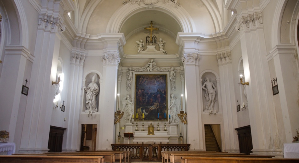 Altar of the Church of Santa Croce