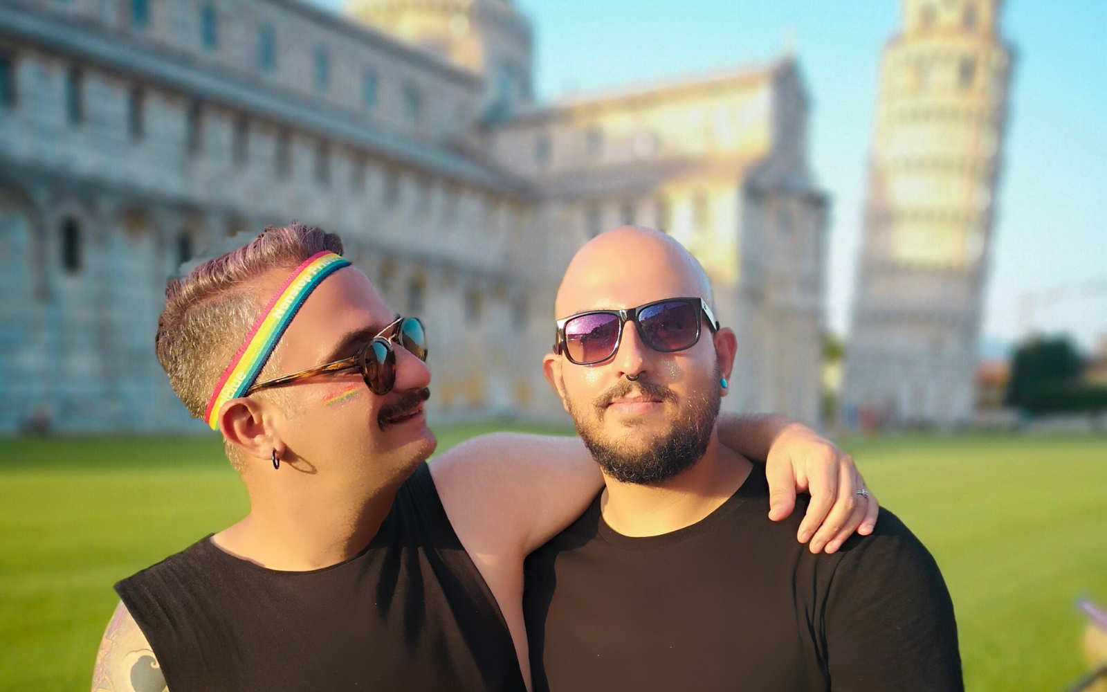 Gayly en el desfile del Orgullo de Pisa 2019