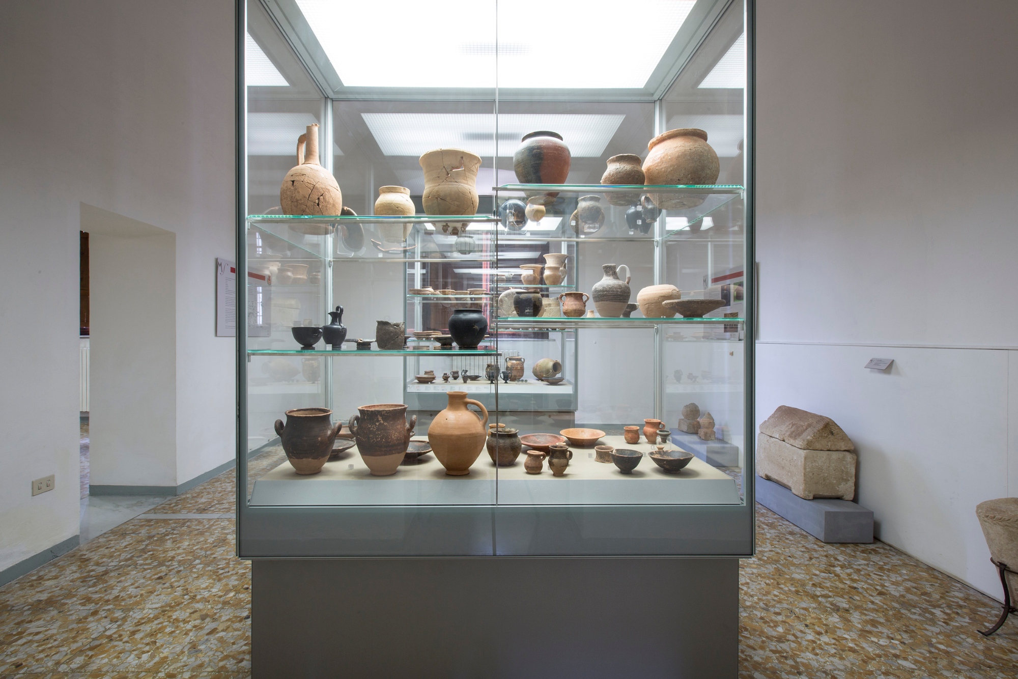 Una sala del museo archeologico
