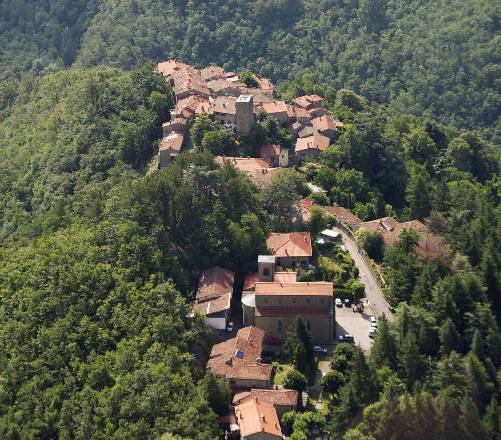 Durch die Ortschaften - Serravalle