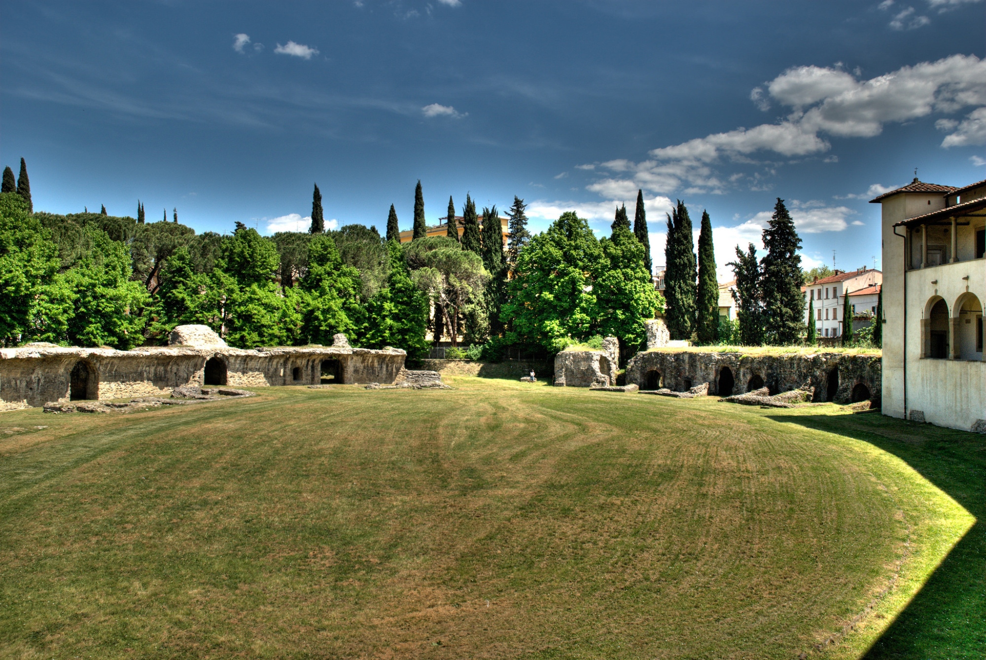 Roman amphitheatre in Arezzo