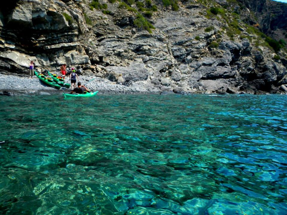 Escursione in kayak all'isola d'Elba