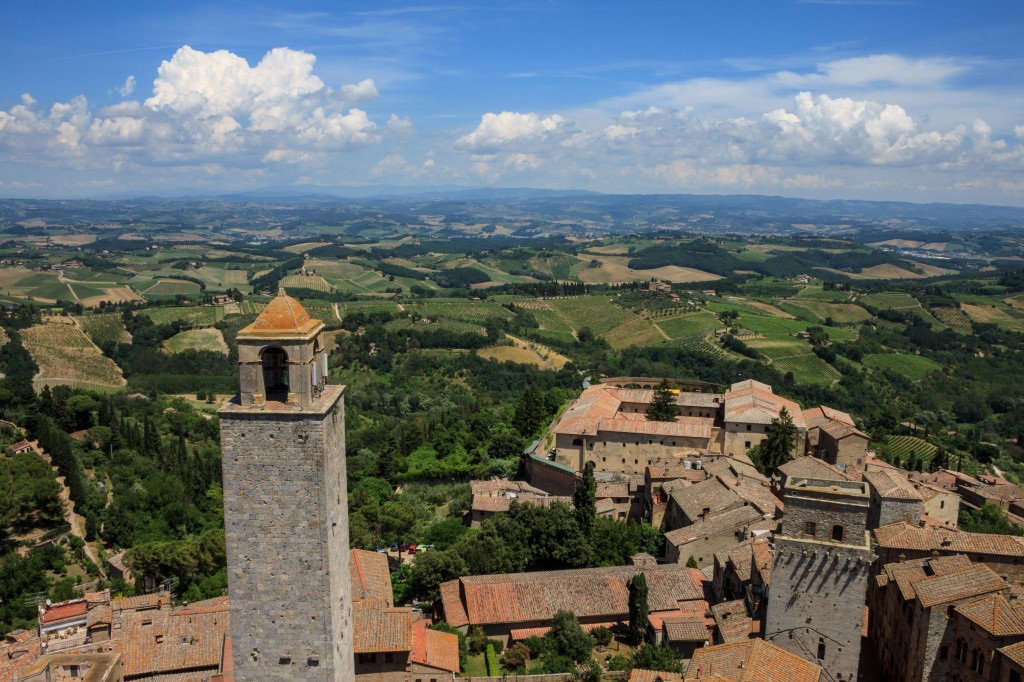 Do you like the view from the Torre Grossa in San Gimignano?