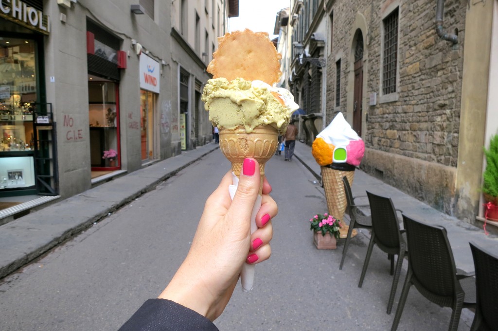 La bontà del gelato a Firenze