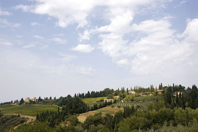 A view of the Chianti countryside