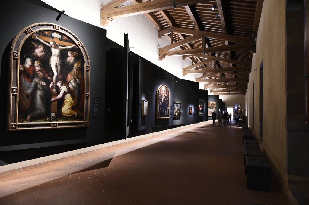 The art section of Innocenti Museum