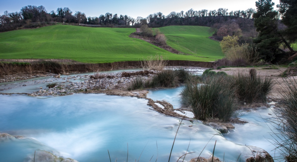 Free thermal baths in Saturnia