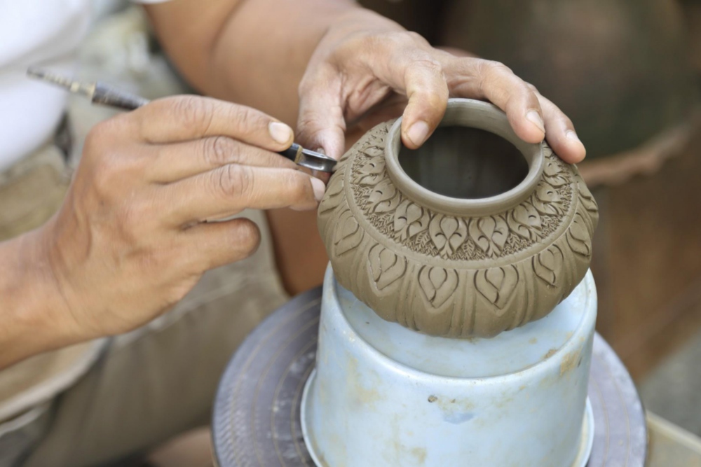 Keramikverarbeitung