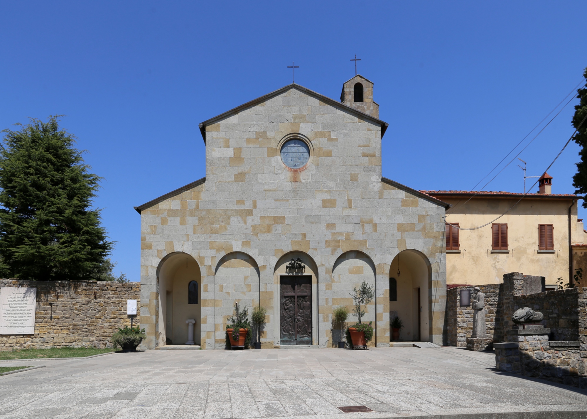 the Church of Santa Maria, Civitella in Val di Chiana
