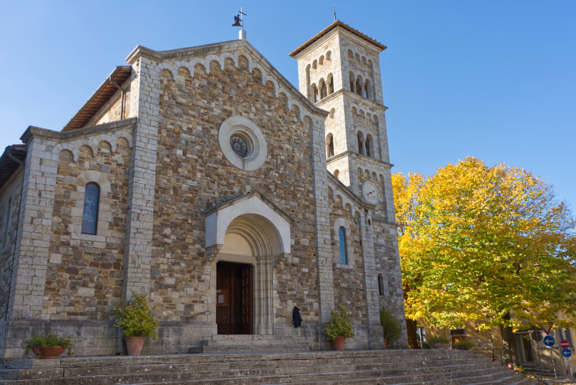 Iglesia San Salvatore en Castellina in Chianti