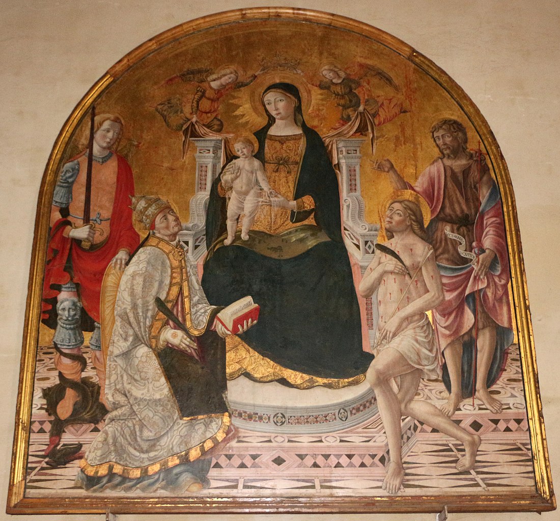 Madonna and Child with Saints, Andrea di Niccolò