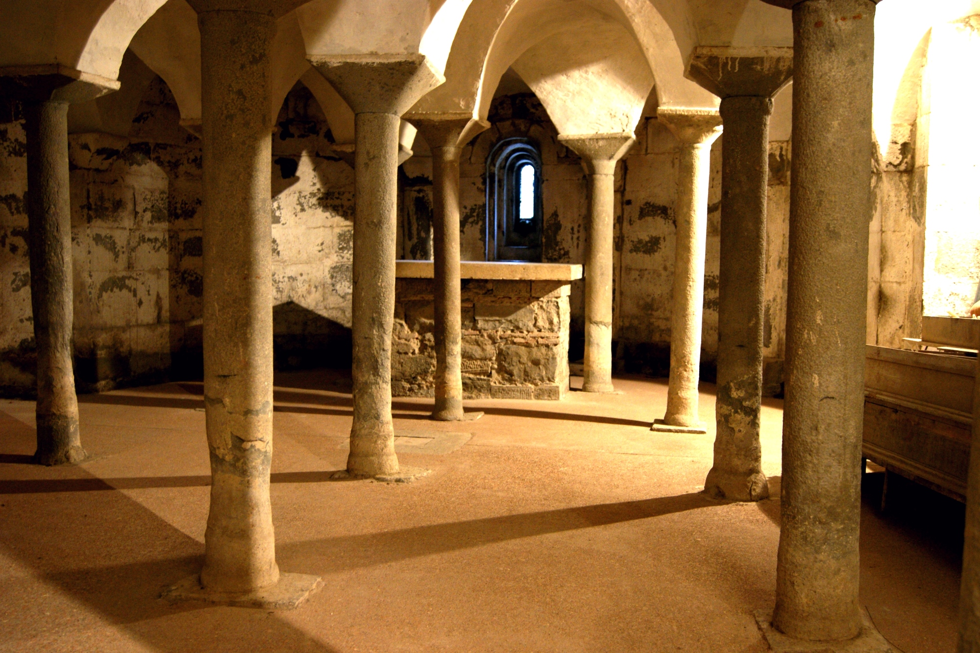 Church crypt