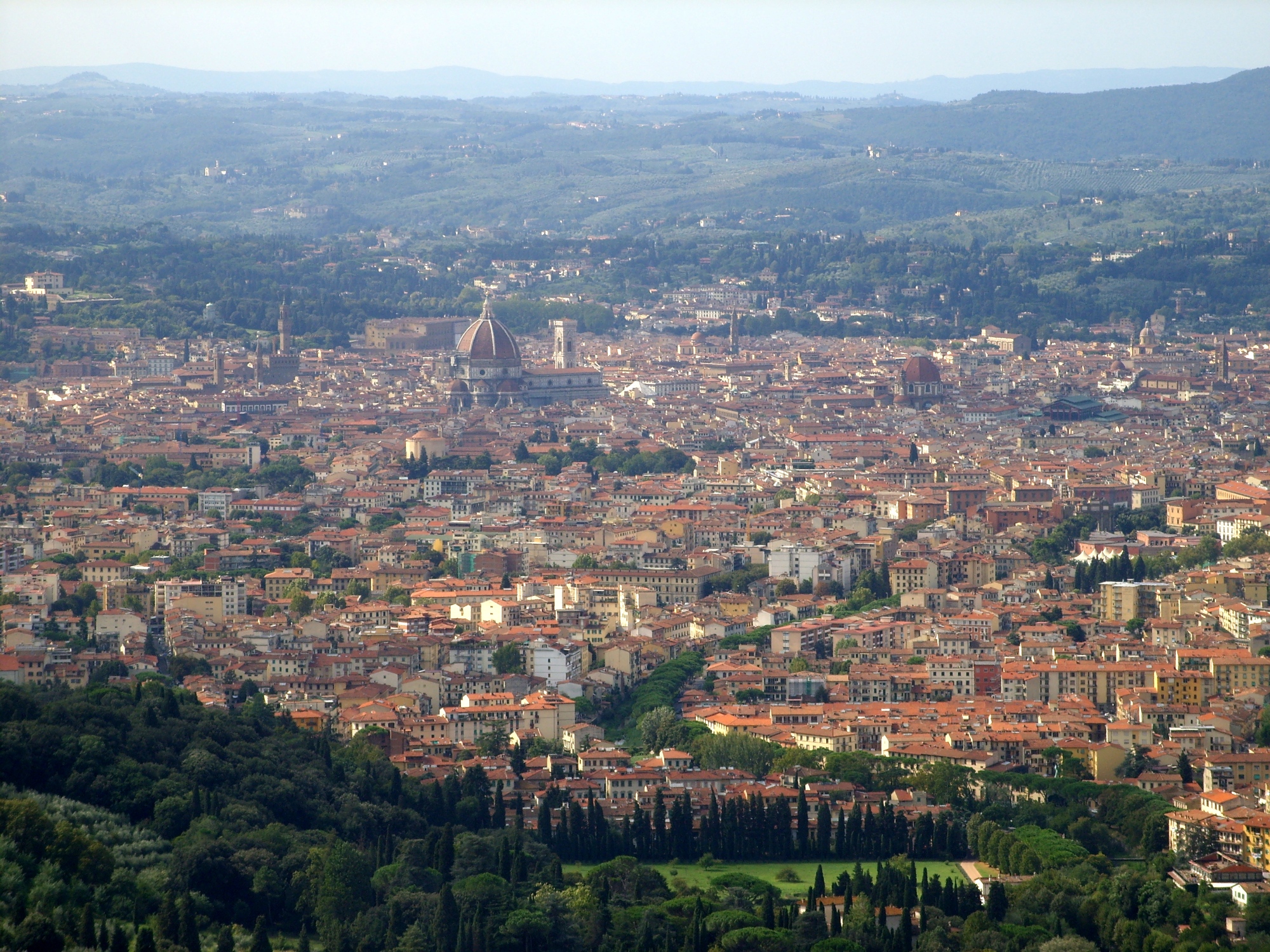 Florence as seen from Fiesole