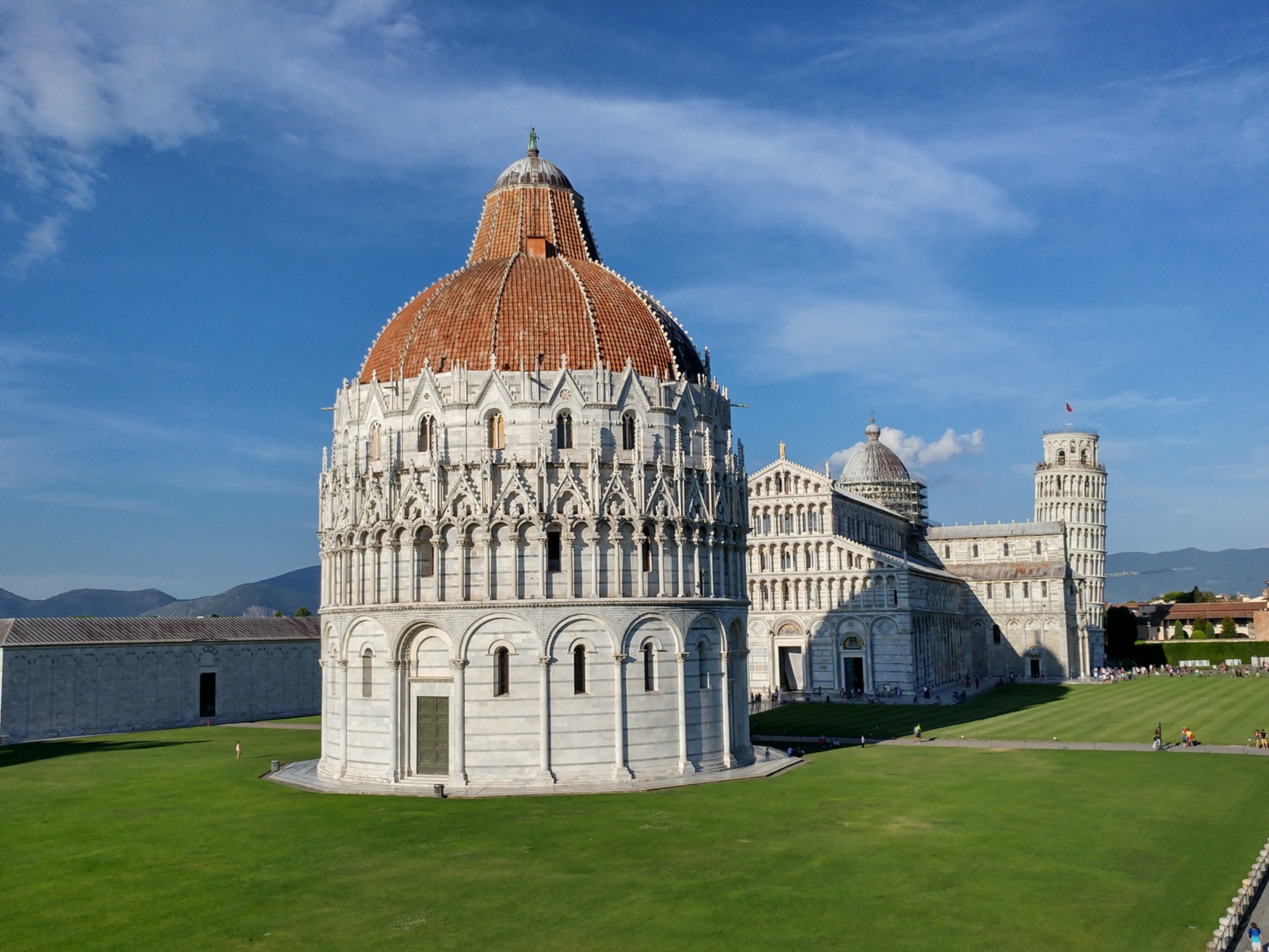 from the walls of Pisa