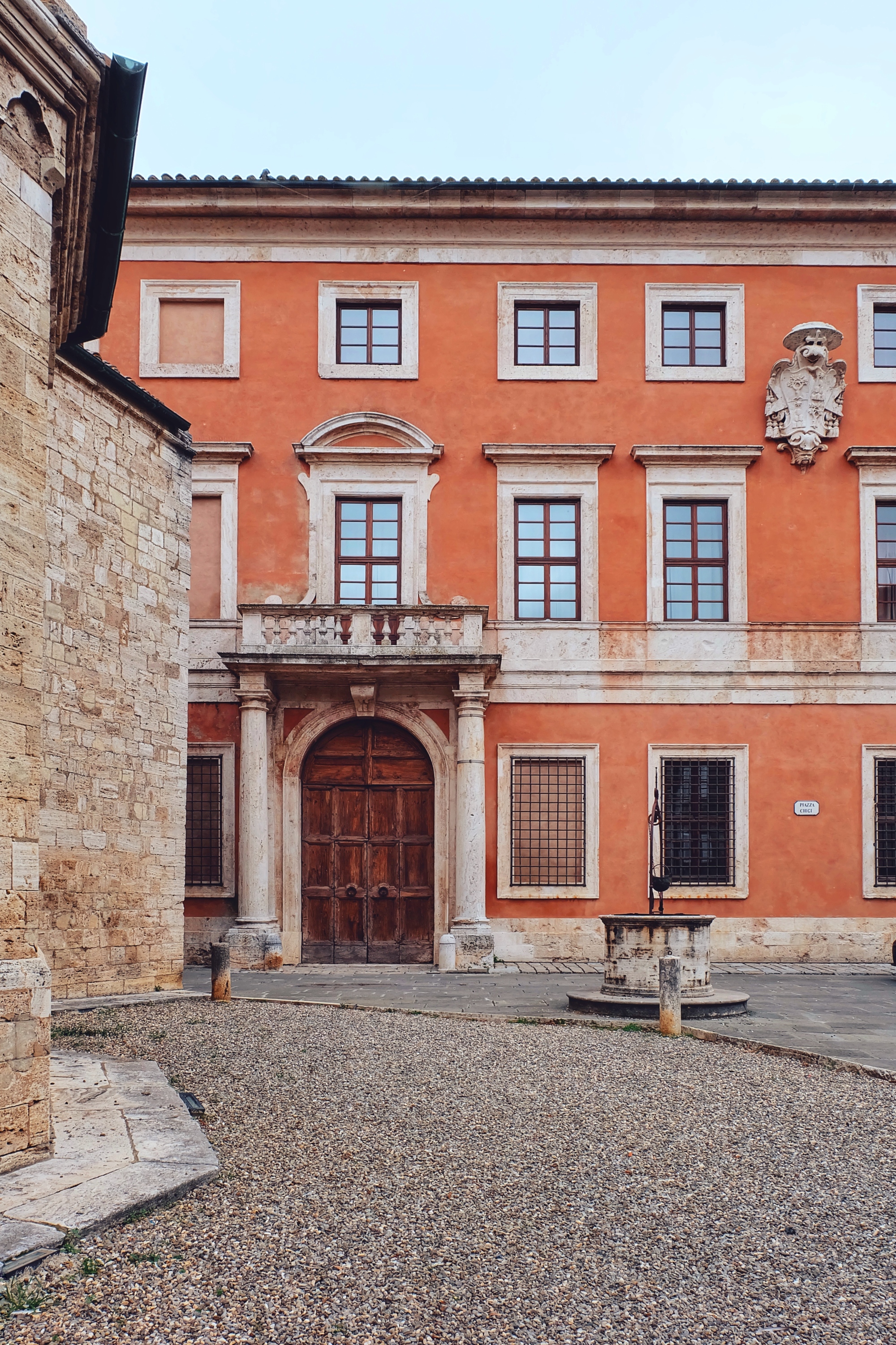 Palazzo Chigi Zondadari in San Quirico d'Orcia
