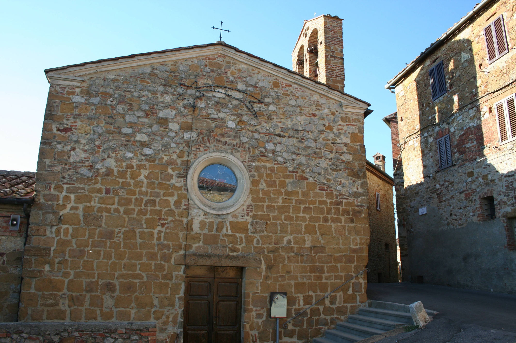 Kirche San Giorgio in Petroio, in der Gemeinde Trequanda