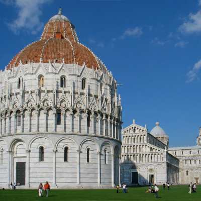 Piazza dei Miracoli, Battistero, PIsa Piazza dei Miracoli, Battistero, PIsa