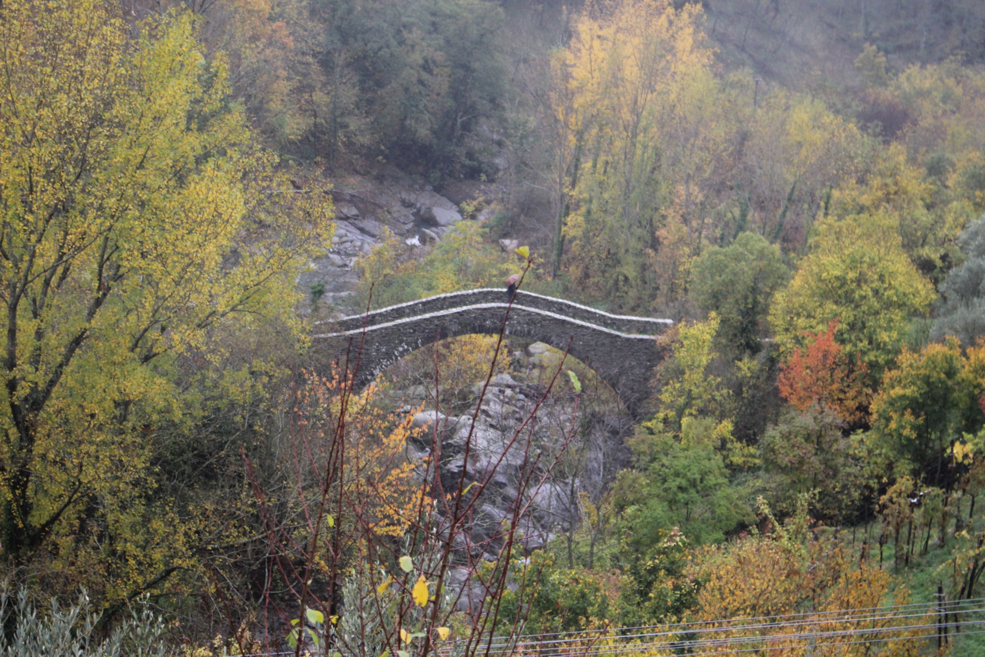 Ponte di Groppodalosio, Pontremoli, Ponte della valle oscura