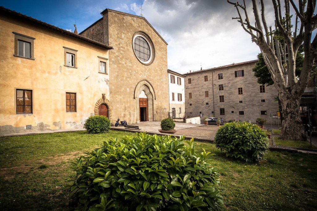 san francesco church-sansepolcro-way of saint francis in tuscany