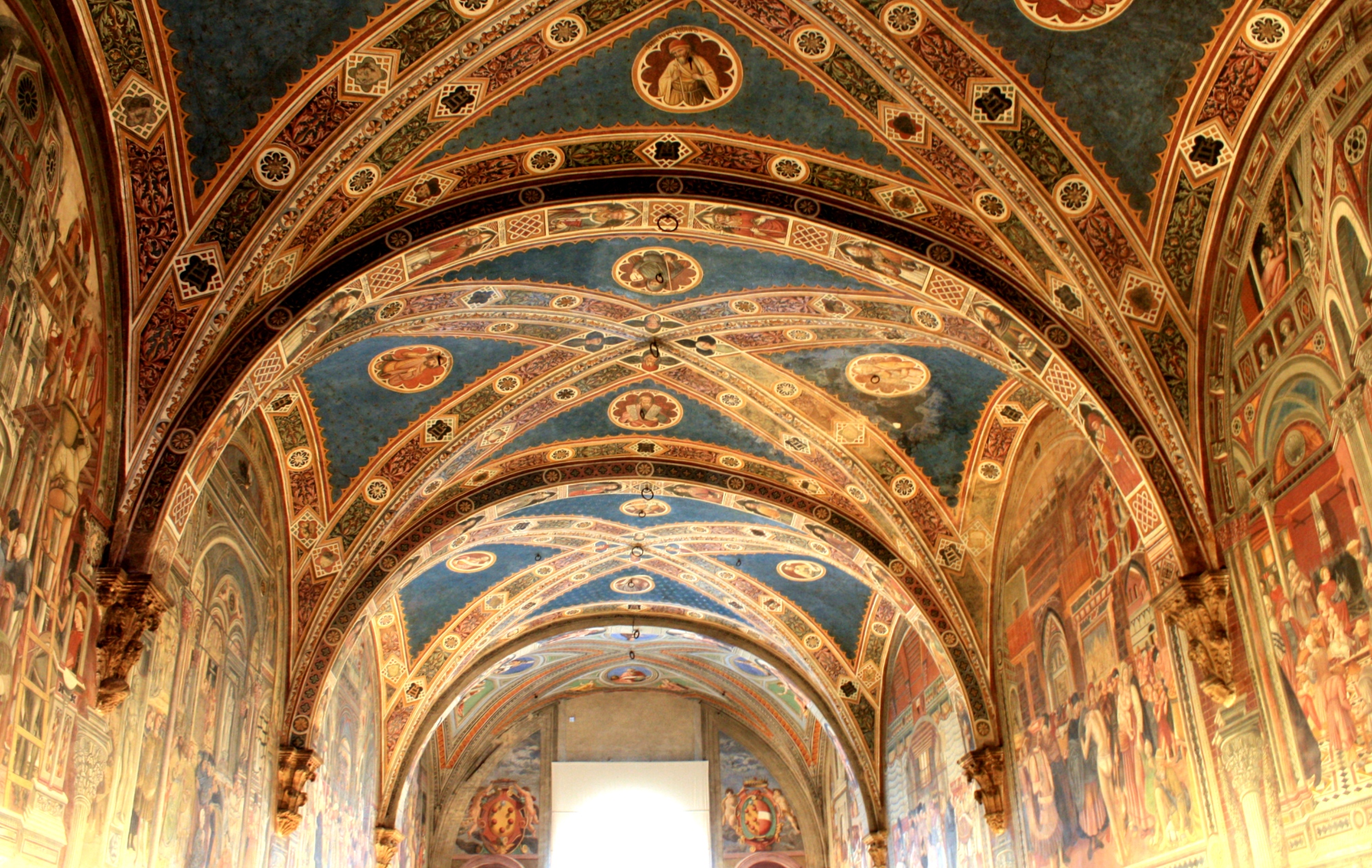 La Sala del Pellegrinaio del Santa Maria della Scala