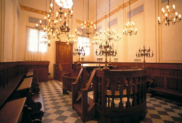 The synagogue in Pitigliano