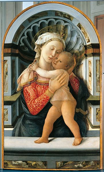 Madonna with Child by Filippo Lippi
