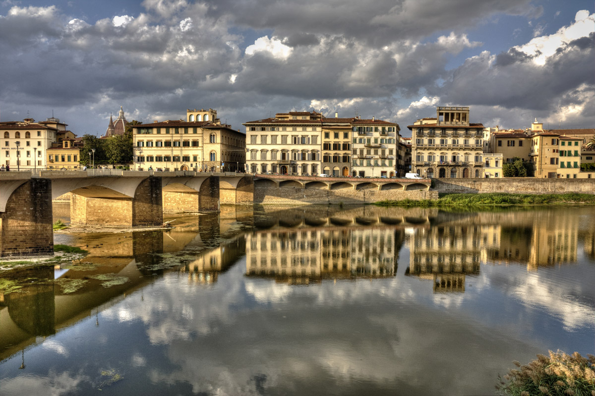 Florence from the Arno river