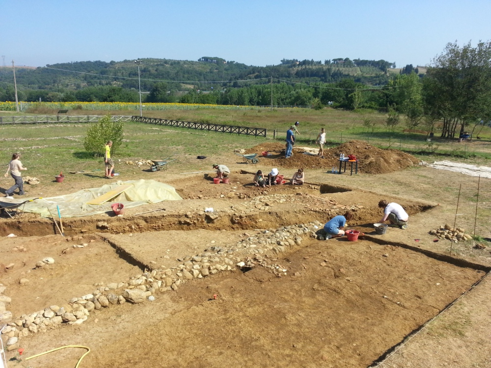 Archaeological excavations Roman Villa Montelupo