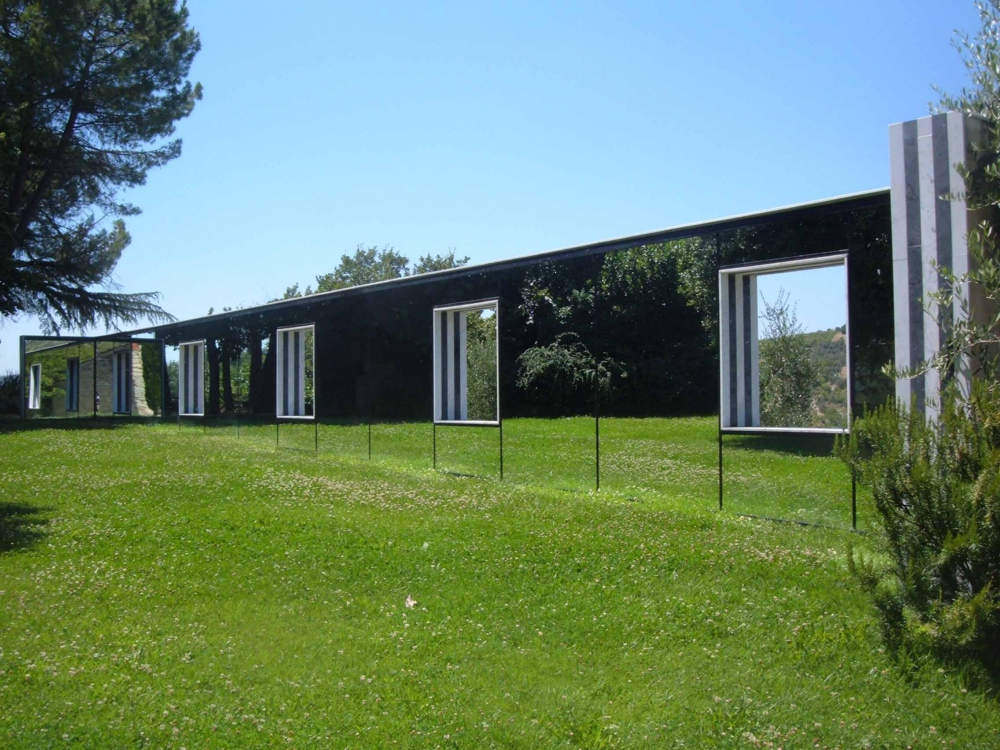 Artwork at Castello di Ama