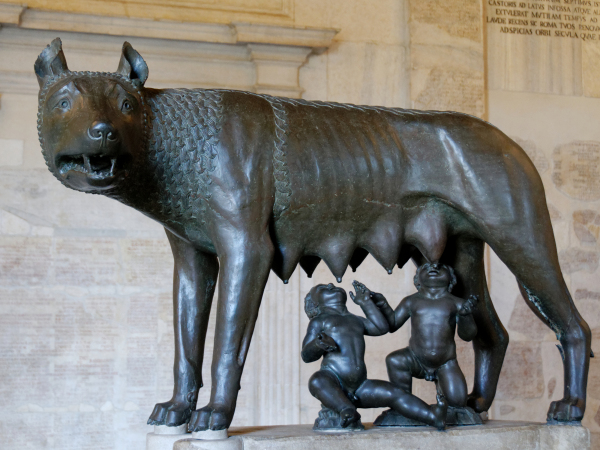 Capitoline Wolf in Siena