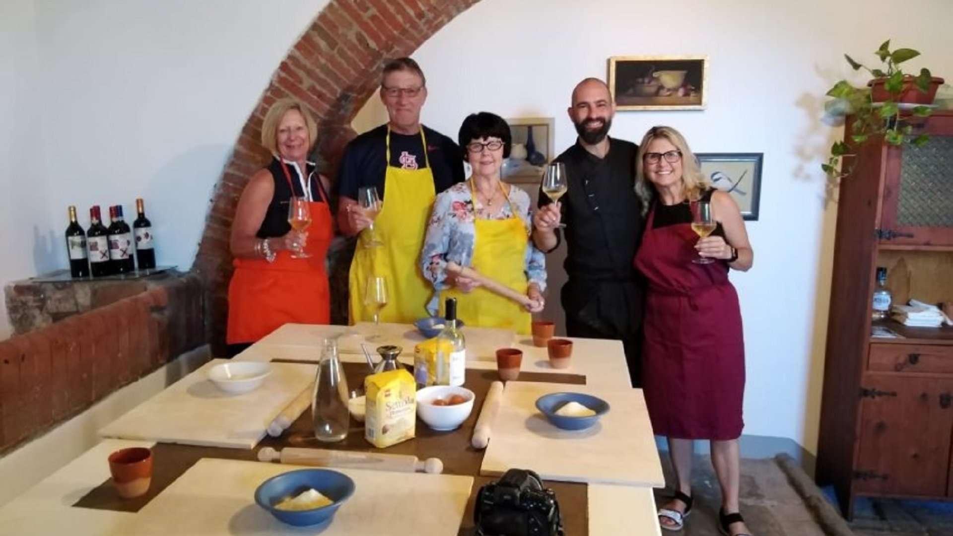 Escuela de cocina en una granja del Chianti: aprende a cocinar platos típicos toscanos