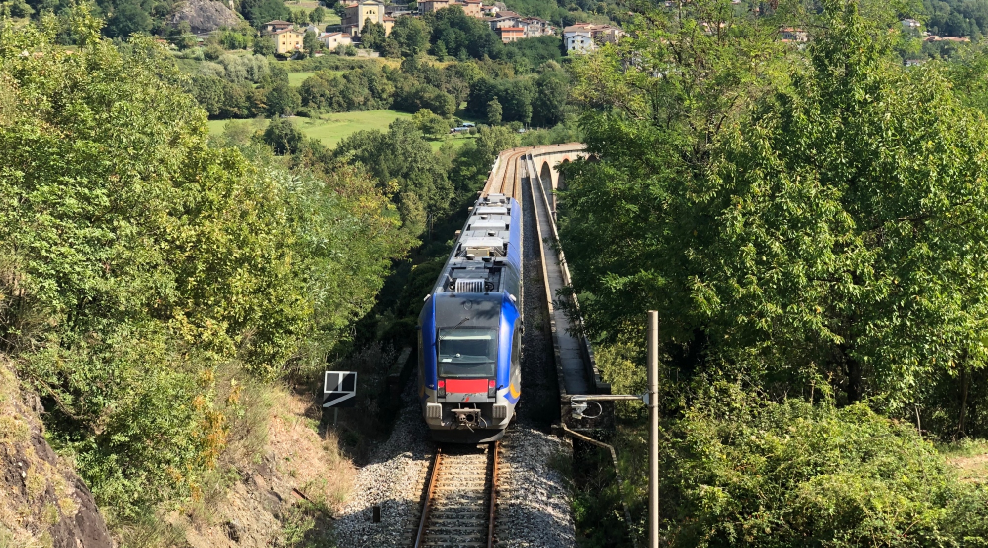 Visita della Garfagnana in treno