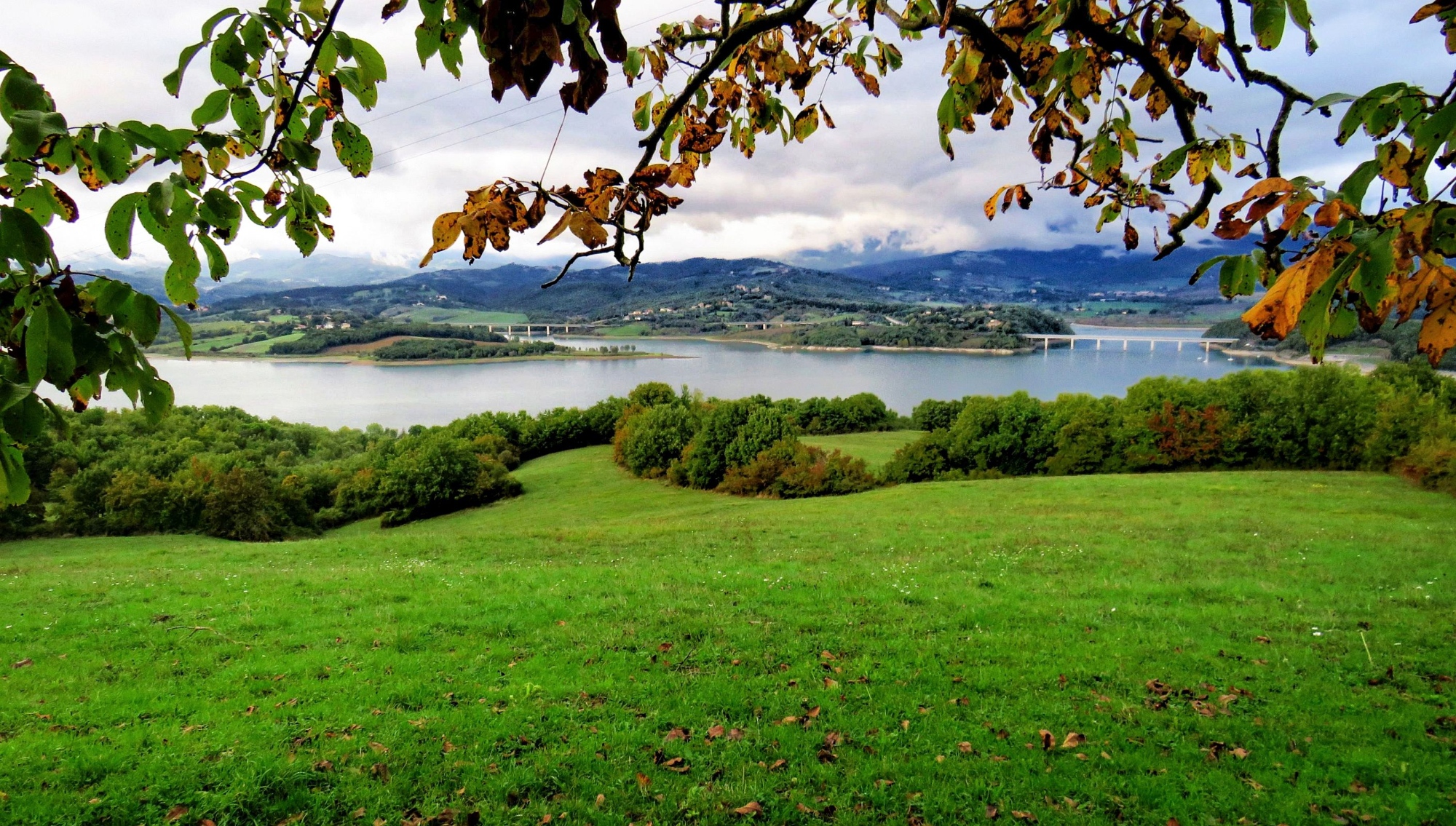 Le lac de Bilancino