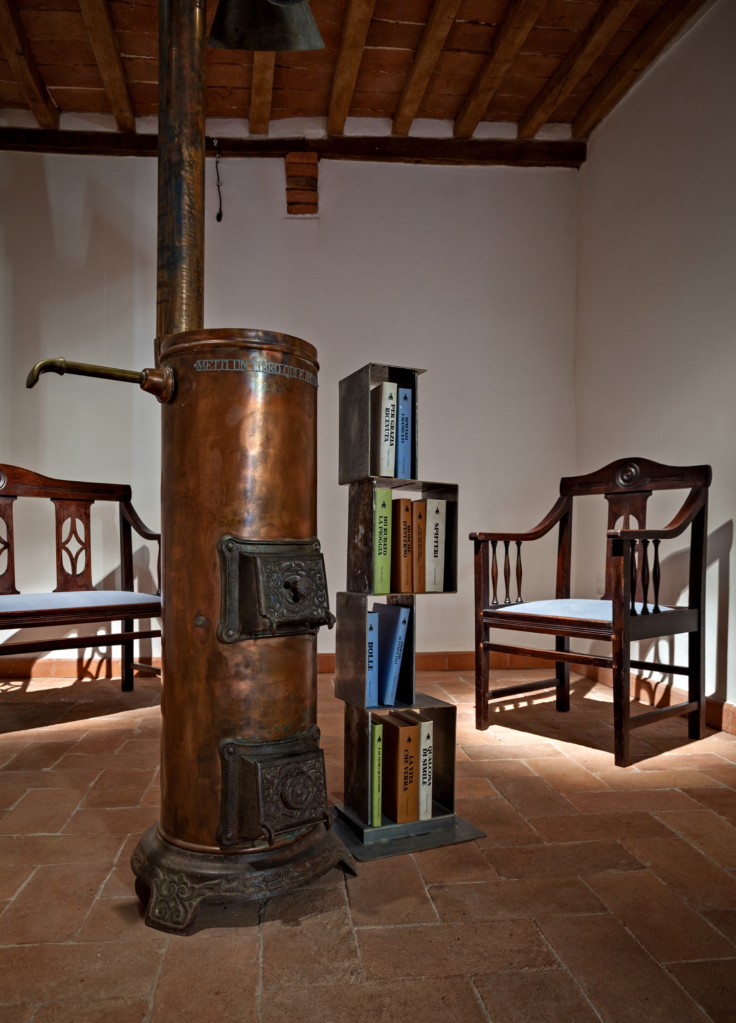 Una delle stanze del Museo dedicato a Renato Fucini