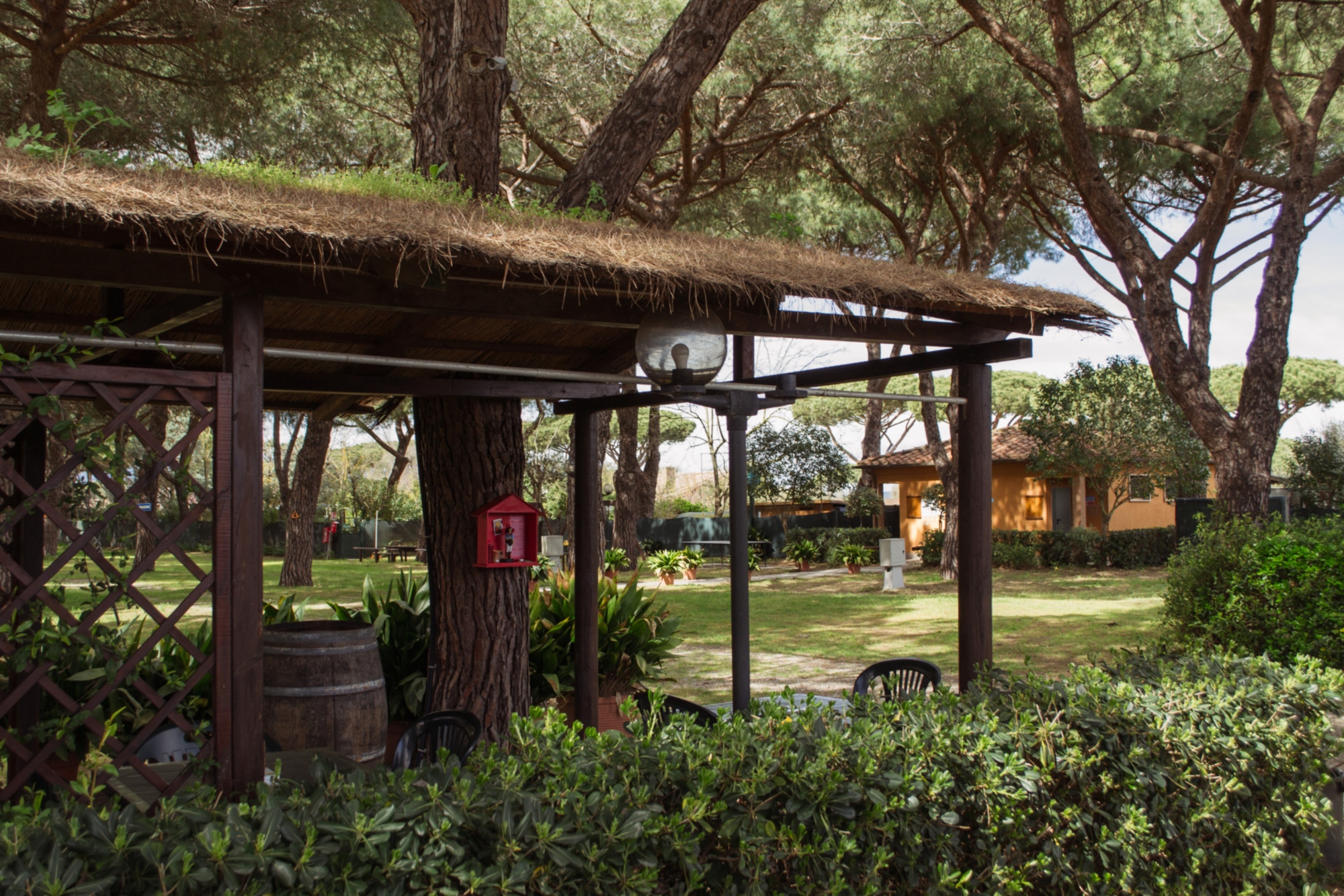 Area sosta in Maremma La Pampa 