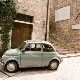 Classic vintage car tour in Val d’Orcia