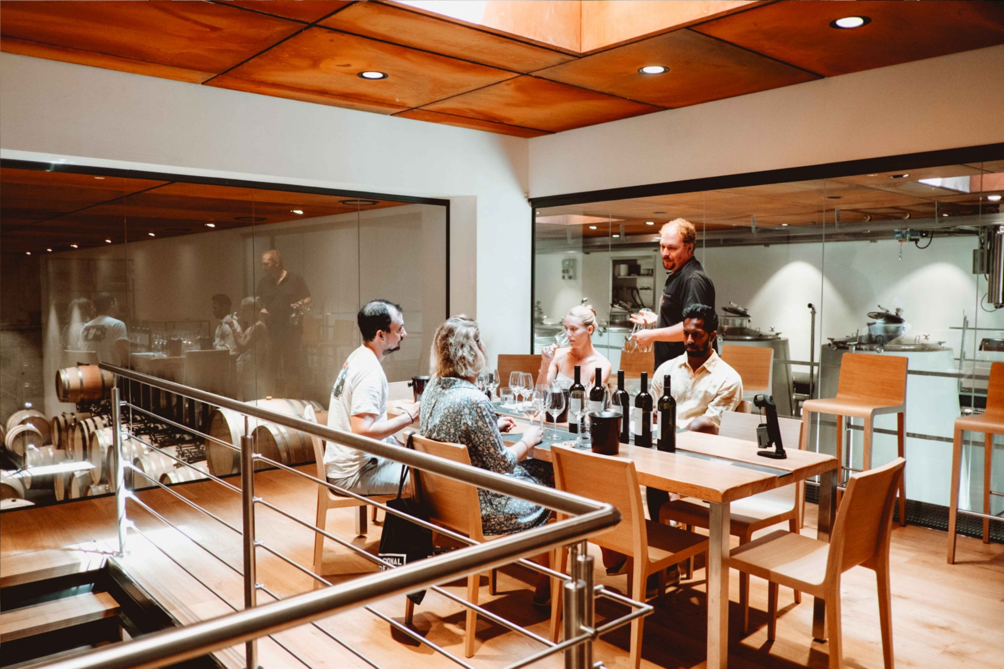 winetasting at la nascosta