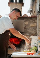 Escursione nel Chianti con laboratorio di cucina sull'arte della pizza