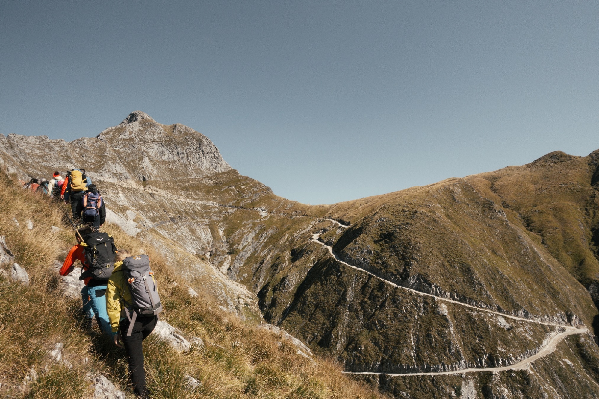 Monte Macina via Schienale d'Asino