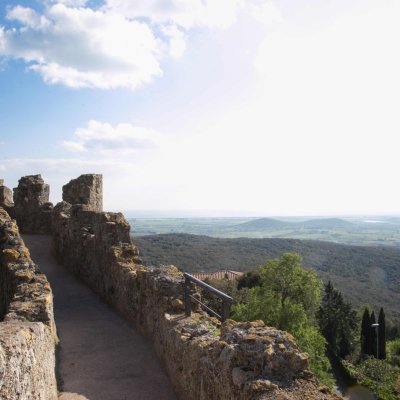 The walls of Capalbio The walls of Capalbio