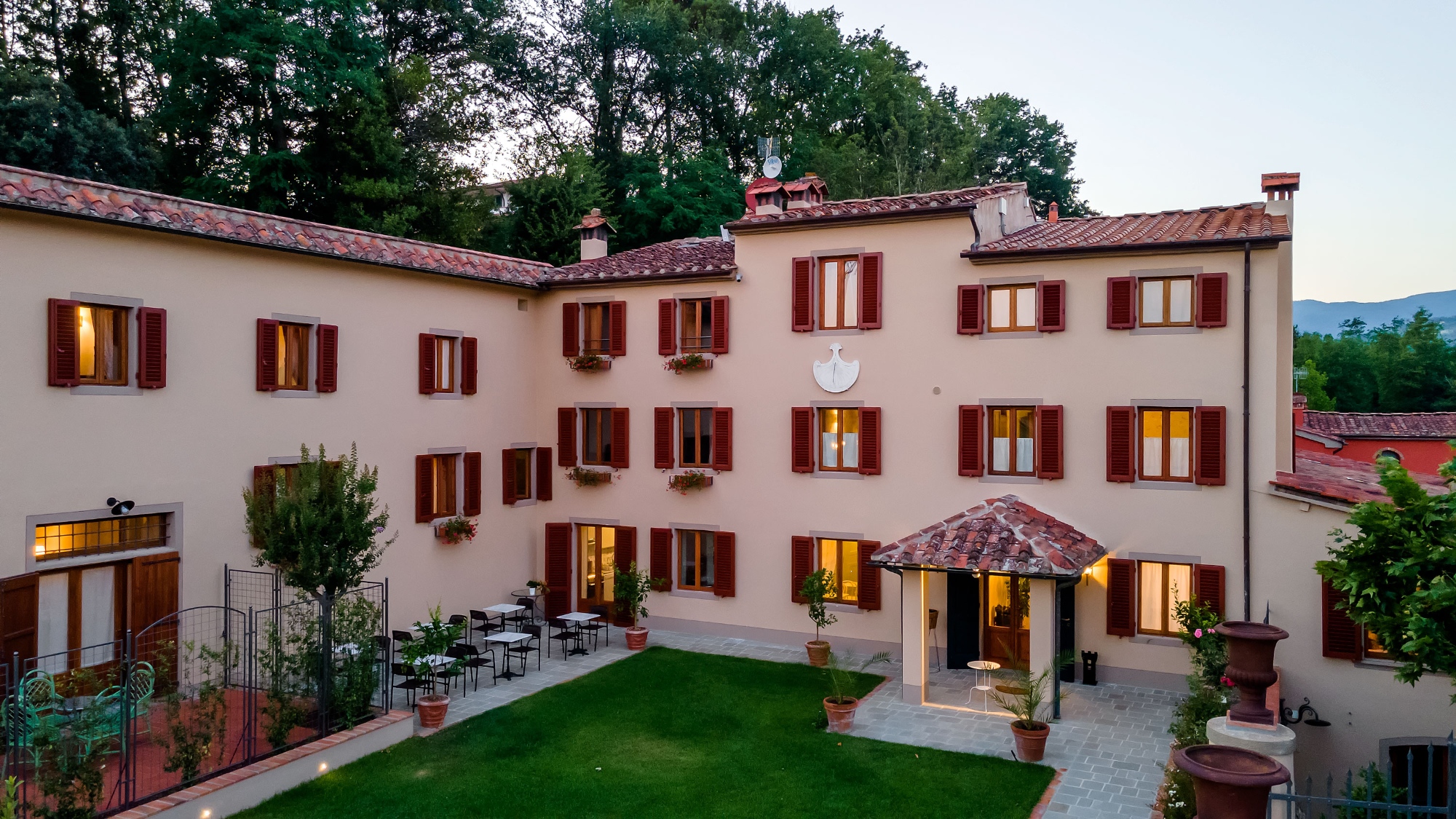 L'ingresso dell'Agriturismo Torreghiotta