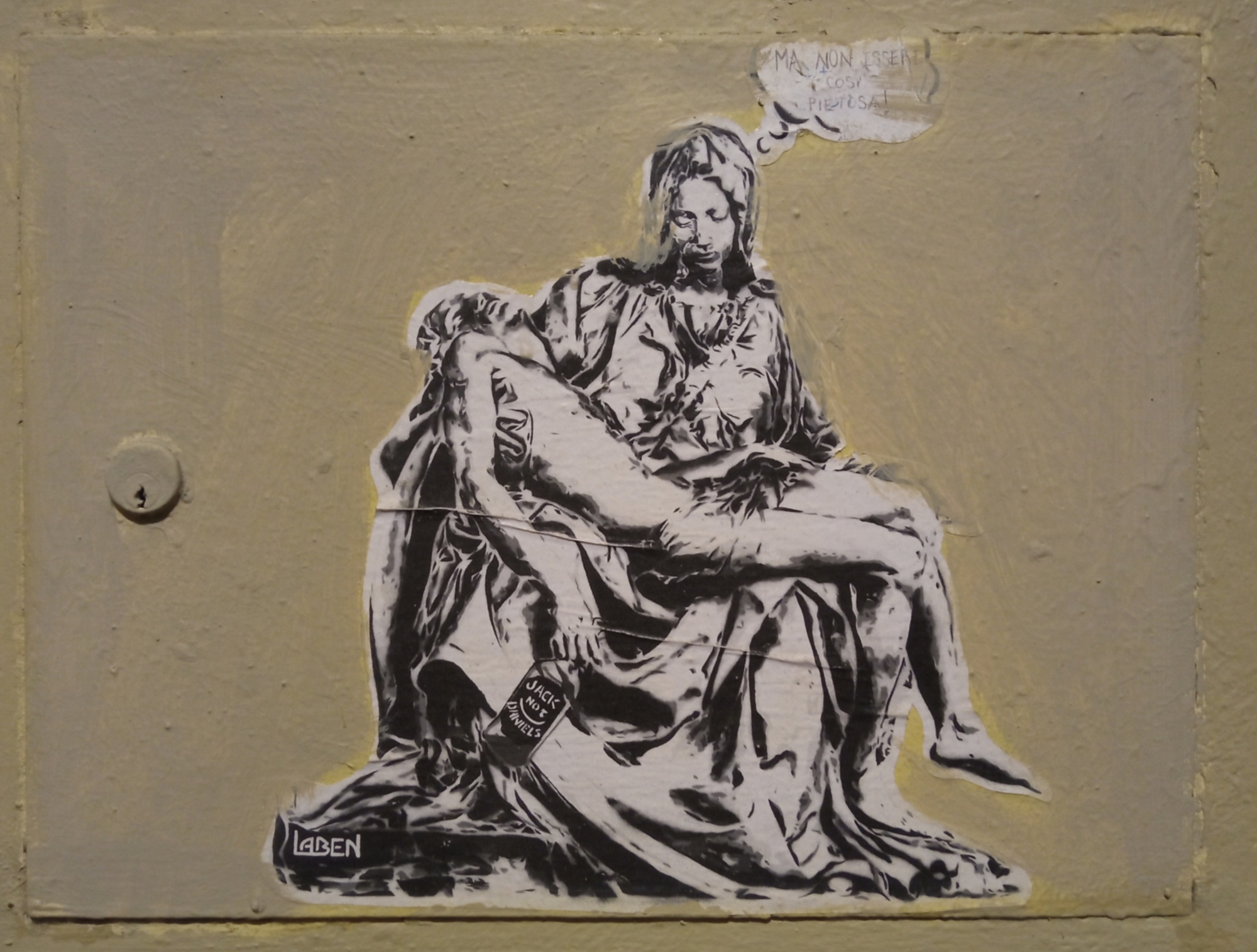 Arte callejero en Florencia