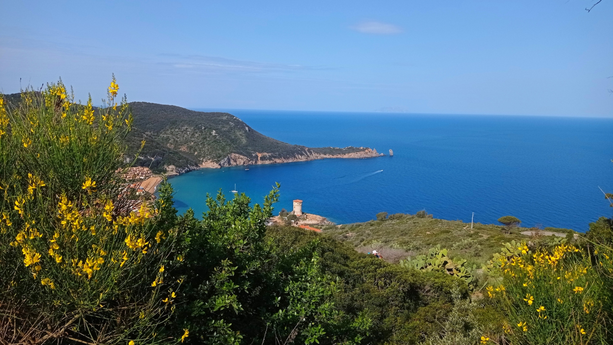 Tre giorni a piedi sull'isola del Giglio, un vero paradiso per chi ama i viaggi a piedi nella natura